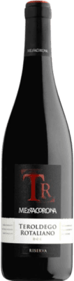14,95 € Kostenloser Versand | Rotwein Mezzacorona Reserve — Gereift D.O.C. Teroldego Rotaliano Italien Teroldego 75 cl