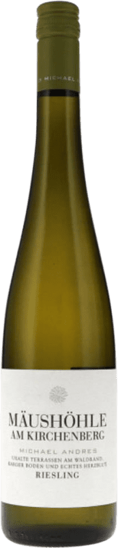 24,95 € 送料無料 | 白ワイン Michael Andres Mäushöhle am Kirchenberg Q.b.A. Pfälz Pfälz ドイツ Riesling ボトル 75 cl