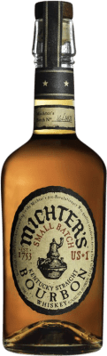 74,95 € 免费送货 | 波本威士忌 Michter's American US1 Small Batch Straight 肯塔基 美国 瓶子 70 cl