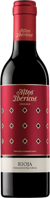 5,95 € 免费送货 | 红葡萄酒 Miguel Torres Altos Ibéricos Crianza — 陈酿 D.O.Ca. Rioja 拉里奥哈 西班牙 Tempranillo — 丹魄 半瓶装 37 cl