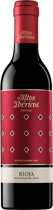 5,95 € 免费送货 | 红酒 Miguel Torres Altos Ibéricos 岁 D.O.Ca. Rioja 拉里奥哈 西班牙 Tempranillo 半瓶 37 cl