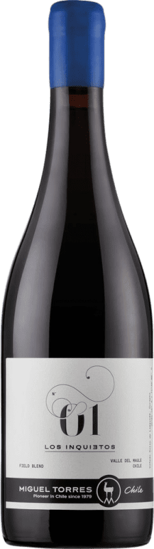 67,95 € Бесплатная доставка | Красное вино Miguel Torres Los Inquietos Blend I.G. Valle Central Центральная долина Чили Malbec — Мальбек Бутылка 75 cl