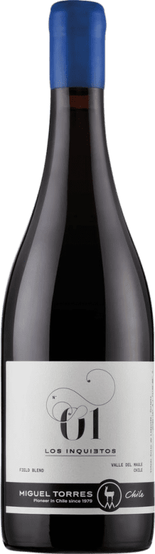 79,95 € 送料無料 | 赤ワイン Miguel Torres Los Inquietos Blend I.G. Valle Central セントラルバレー チリ Malbec ボトル 75 cl