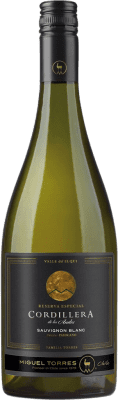 19,95 € Бесплатная доставка | Белое вино Miguel Torres Cordillera D.O. Valle de Elqui Чили Sauvignon White бутылка 75 cl