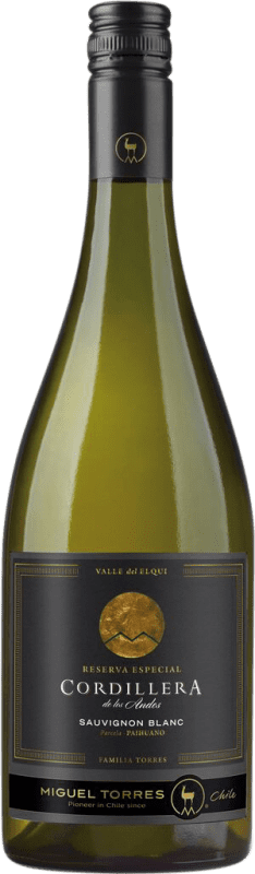 19,95 € 送料無料 | 白ワイン Miguel Torres Cordillera D.O. Valle de Elqui チリ Sauvignon White ボトル 75 cl