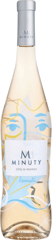49,95 € Spedizione Gratuita | Vino Rosato Château Minuty M Leamati Cuvée, Rosé — Rosato, Edizione Limitata A.O.C. Côtes de Provence Provenza Francia Syrah, Garnacha — Grenache, Cinsault Bottiglia Magnum 1,5 L