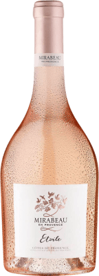 19,95 € 免费送货 | 玫瑰酒 Le Mirabeau Etoile Rosé A.O.C. Côtes de Provence 法国 Grenache, Cinsault 瓶子 75 cl