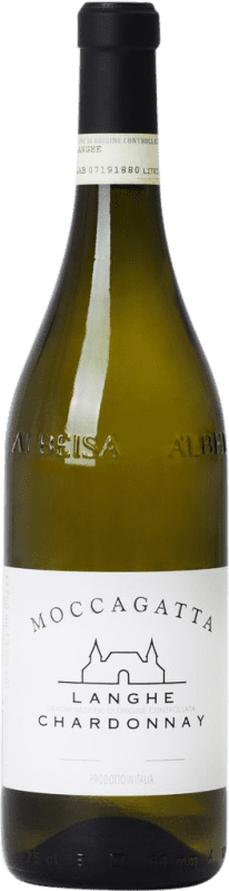 19,95 € Бесплатная доставка | Белое вино Moccagatta D.O.C. Langhe Пьемонте Италия Chardonnay бутылка 75 cl