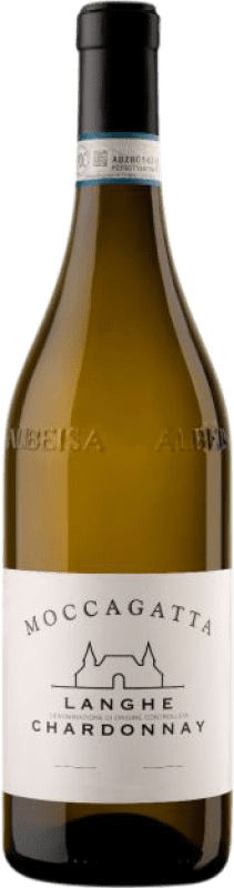 26,95 € Envío gratis | Vino Blanco Moccagatta D.O.C. Langhe Piemonte Italia Chardonnay 75 cl