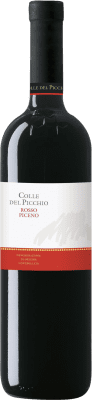 8,95 € Free Shipping | Red wine Moncaro Colle Picchio D.O.C. Rosso Piceno Marcas Italy Bottle 75 cl