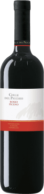 8,95 € Kostenloser Versand | Rotwein Moncaro Colle Picchio D.O.C. Rosso Piceno Marcas Italien Flasche 75 cl