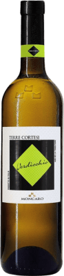 7,95 € Envío gratis | Vino blanco Moncaro Terre Cortesi Classico D.O.C. Verdicchio dei Castelli di Jesi Marcas Italia Verdicchio Botella 75 cl