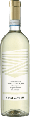 10,95 € Free Shipping | White Wine Moncaro Terre Cortesi Classic D.O.C. Verdicchio dei Castelli di Jesi Marcas Italy Verdicchio Bottle 75 cl