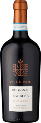 14,95 € Бесплатная доставка | Красное вино Mondo del Vino Villa Pani Appassimento D.O.C. Piedmont Пьемонте Италия Barbera бутылка 75 cl