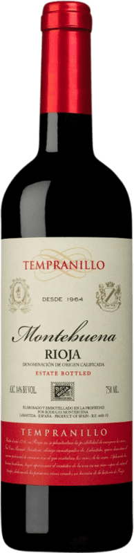 7,95 € Бесплатная доставка | Красное вино Montebuena D.O.Ca. Rioja Ла-Риоха Испания Tempranillo бутылка 75 cl