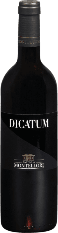 35,95 € 免费送货 | 红酒 Montellori Dicatum I.G.T. Toscana 托斯卡纳 意大利 Sangiovese 瓶子 75 cl