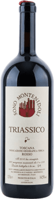 323,95 € 免费送货 | 红酒 Montenidoli Triassico Rosso I.G.T. Toscana 托斯卡纳 意大利 Sangiovese 瓶子 Magnum 1,5 L