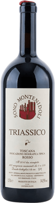 323,95 € 免费送货 | 红酒 Montenidoli Triassico Rosso I.G.T. Toscana 托斯卡纳 意大利 Sangiovese 瓶子 Magnum 1,5 L