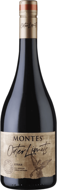 45,95 € Бесплатная доставка | Красное вино Montes Outer Limits I.G. Valle del Aconcagua Долина Аконкагуа Чили Syrah — Сира 75 cl