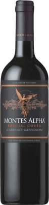 27,95 € 免费送货 | 红酒 Montes Alpha Special Cuvée I.G. Valle de Casablanca 智利 Cabernet Sauvignon 瓶子 75 cl