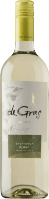 10,95 € Spedizione Gratuita | Vino Bianco MontGras San José De Gras I.G. Valle Central Central Valley Chile Sauvignon 75 cl