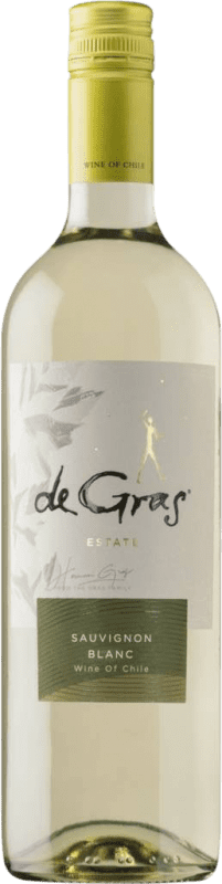 8,95 € 免费送货 | 白酒 MontGras San José De Gras I.G. Valle Central 中央谷地 智利 Sauvignon White 瓶子 75 cl