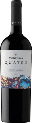 14,95 € 送料無料 | 赤ワイン MontGras San José Quatro I.G. Valle de Colchagua チリ Syrah, Cabernet Sauvignon, Malbec, Carmenère ボトル 75 cl