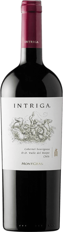 19,95 € Envio grátis | Vinho tinto MontGras San José Intriga I.G. Valle del Maipo Santiago de Chile Chile Cabernet Sauvignon Garrafa 75 cl