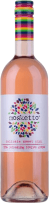 6,95 € Free Shipping | Rosé Wine Mosketto Italy Moscato — Muscat, Brachetto 75 cl