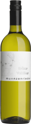 7,95 € 免费送货 | 白酒 Münzenrieder QUW I.G. Burgenland Burgenland 奥地利 Grüner Veltliner 瓶子 75 cl