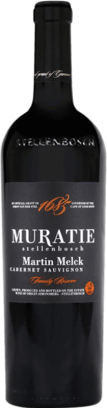 59,95 € Envoi gratuit | Vin Rouge Muratie Estate Réserve Familiale, Réserve I.G. Stellenbosch Stellenbosch Afrique du Sud Cabernet Sauvignon 75 cl