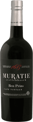 24,95 € 免费送货 | 强化酒 Muratie Estate Ben Prins Cape Vintage I.G. Stellenbosch 斯泰伦博斯 南非 瓶子 75 cl