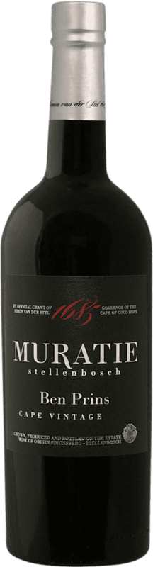 31,95 € Spedizione Gratuita | Vino Liquoroso Muratie Estate Ben Prins Cape Vintage I.G. Stellenbosch Stellenbosch Sud Africa Bottiglia 75 cl
