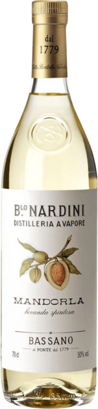 49,95 € 免费送货 | 白酒 Bortolo Nardini Mandorla Mandellikör mit Grappa I.G.T. Venezia Venecia 意大利 瓶子 70 cl