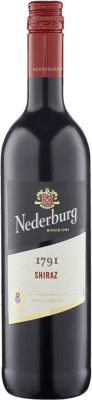 7,95 € 免费送货 | 红酒 Nederburg 1791 Shiraz W.O. Western Cape Western Cape South Coast 南非 Syrah 瓶子 75 cl