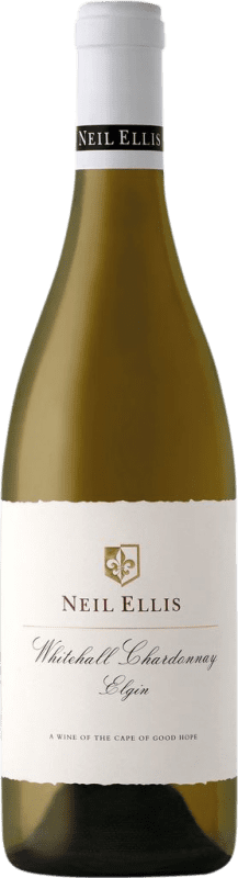 19,95 € 免费送货 | 白酒 Neil Ellis Whitehall I.G. Stellenbosch 斯泰伦博斯 南非 Chardonnay 瓶子 75 cl