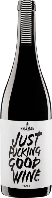 13,95 € Spedizione Gratuita | Vino Rosso Neleman Just Fucking Good Wine D.O. Valencia Comunità Valenciana Spagna Marselan Bottiglia 75 cl
