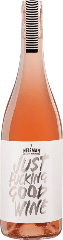 14,95 € Spedizione Gratuita | Vino Rosato Neleman Just Fucking Good Wine Rosé — Rosato D.O. Valencia Comunità Valenciana Spagna Garnacha — Grenache Eco — Biologico Bottiglia 75 cl