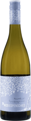 10,95 € 送料無料 | 白ワイン Nico Espenschied Herz + Hand ドライ Q.b.A. Rheinhessen Rheinhessen ドイツ Pinot Grey ボトル 75 cl