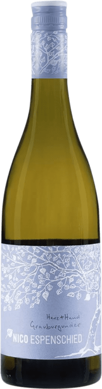 11,95 € Envoi gratuit | Vin Blanc Nico Espenschied Herz + Hand Trocken — Sec Q.b.A. Rheinhessen Rheinhessen Allemagne Pinot Gris Bouteille 75 cl