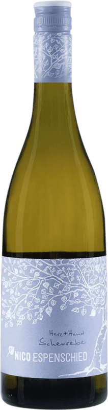 14,95 € Free Shipping | White Wine Nico Espenschied Herz + Hand Trocken — Dry Q.b.A. Rheinhessen Rheinhessen Germany Scheurebe 75 cl