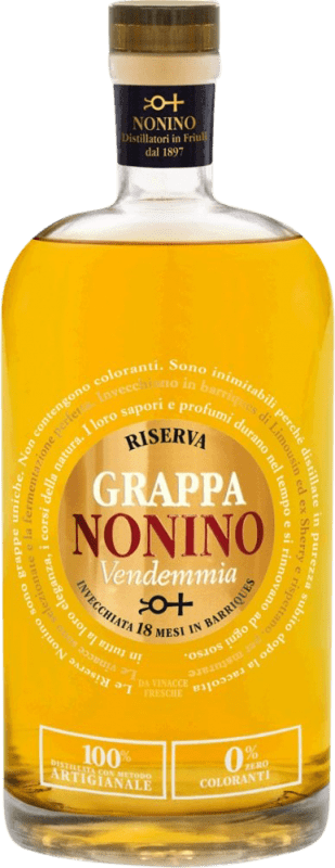 25,95 € Free Shipping | Grappa Nonino Barrel, Reserve — Aged Friuli-Venezia Giulia Italy Medium Bottle 50 cl