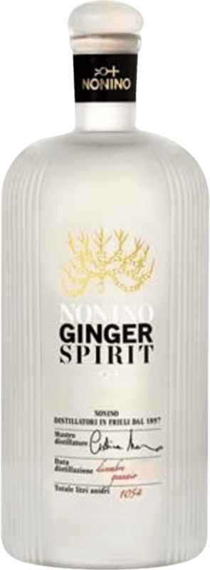 146,95 € Kostenloser Versand | Gin Nonino Ginger Spirit Destillat aus Reinem Ingwer D.O.C. Friuli Friaul-Julisch Venetien Italien Medium Flasche 50 cl