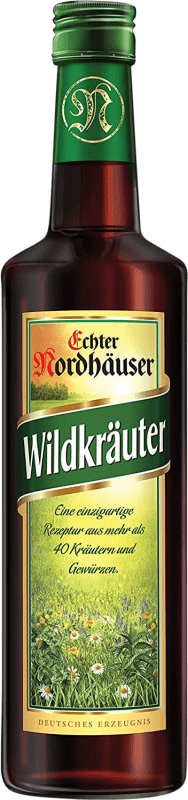 19,95 € Kostenloser Versand | Kräuterlikör Nordbrand Nordhausen Wildkräuter Hierbas Silvestres Deutschland Flasche 70 cl