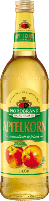 10,95 € Spedizione Gratuita | Liquori Nordbrand Nordhausen Apfelkorn Germania 70 cl Apfel — Mela