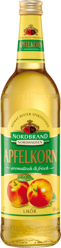 8,95 € Envio grátis | Licores Nordbrand Nordhausen Apfelkorn Alemanha Garrafa 70 cl