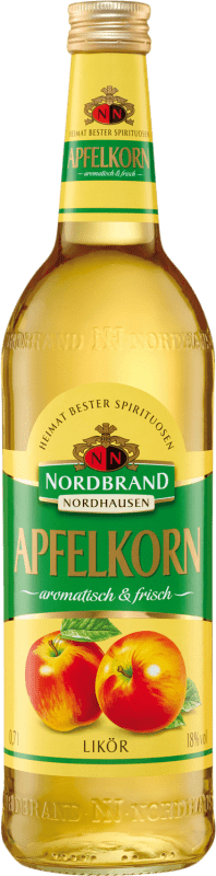9,95 € Бесплатная доставка | Ликёры Nordbrand Nordhausen Apfelkorn Германия бутылка 70 cl