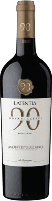 8,95 € Бесплатная доставка | Красное вино Novantaceppi D.O.C. Montepulciano d'Abruzzo Абруцци Италия Montepulciano бутылка 75 cl