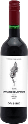 19,95 € Envio grátis | Vinho tinto Oddbird Domaine de la Prade Suécia Merlot, Nebbiolo Garrafa 75 cl Sem Álcool