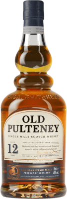 威士忌单一麦芽威士忌 Old Pulteney 12 岁 5 cl